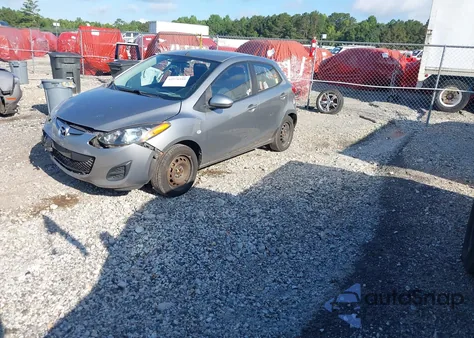 2012 Mazda Mazda2 Sport z USA, uszkodzony, nr VIN JM1DE1KY7C0142202